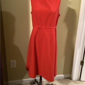 Lafayette 148 Red Wool dress size 8